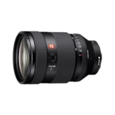 Product image showing front left view of the lens