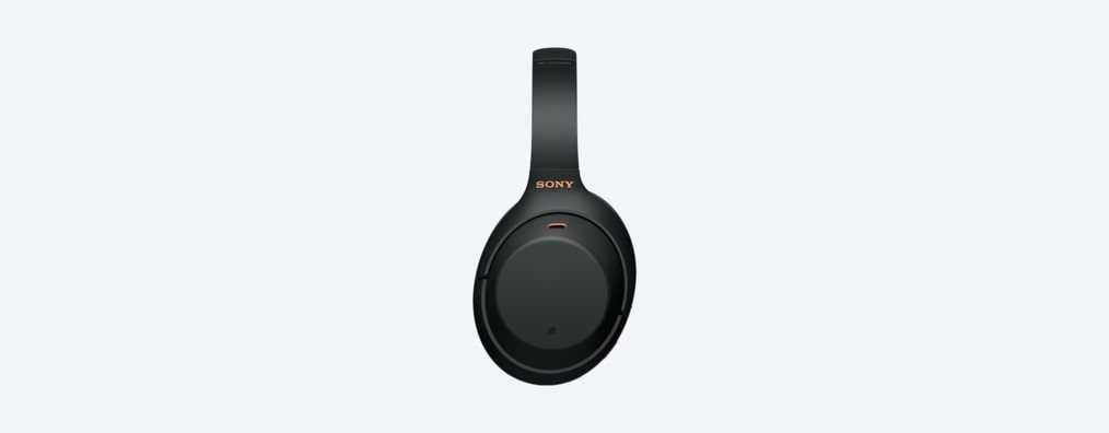 WH-1000XM4 headphones left side black