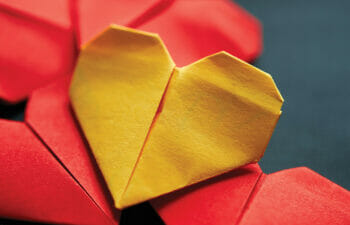 Origami Heart Image