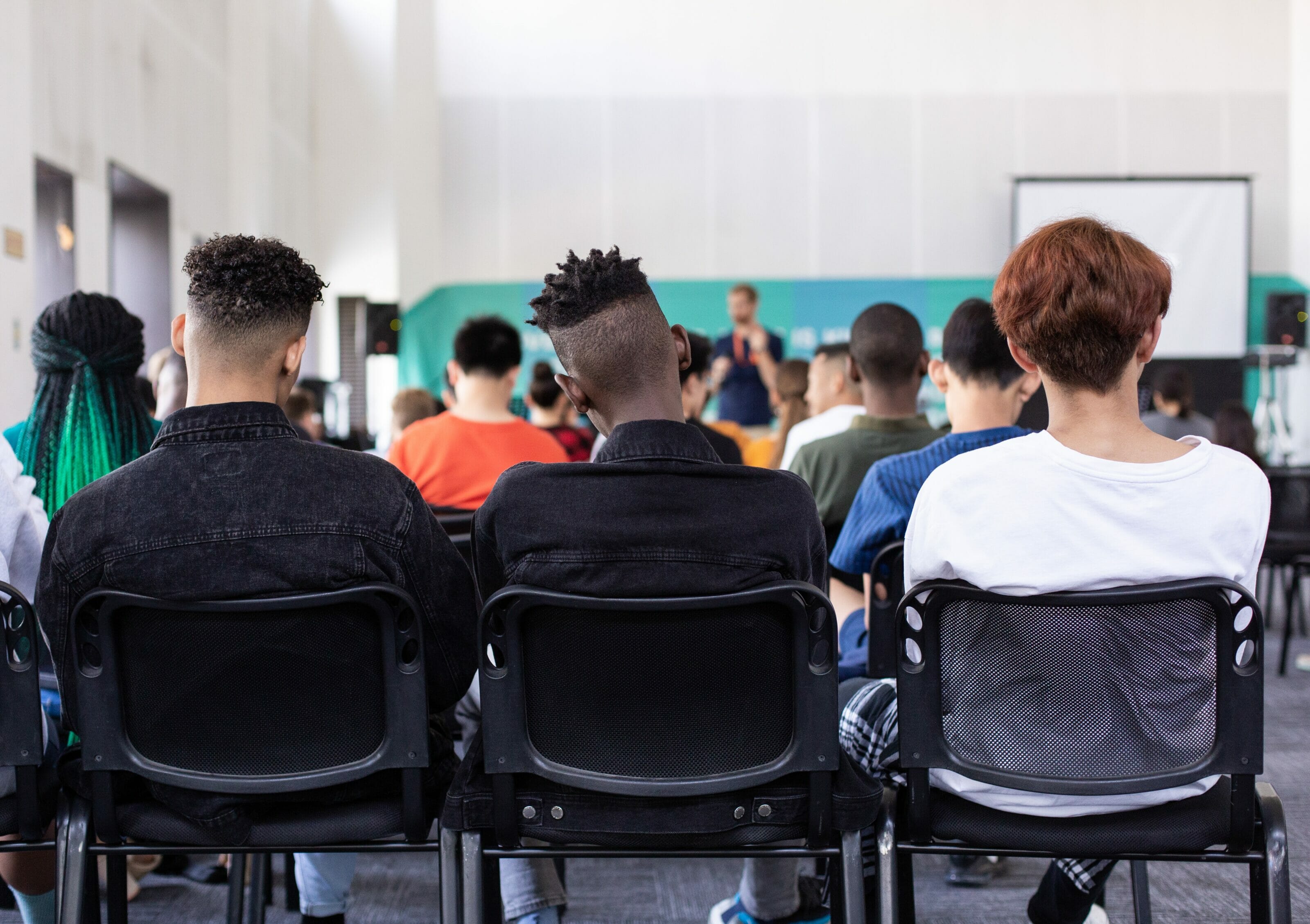 Students in classroom