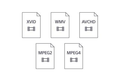 UBP-X700 compatible video formats