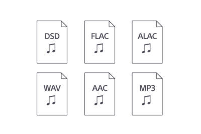 UBP-X700 compatible audio formats