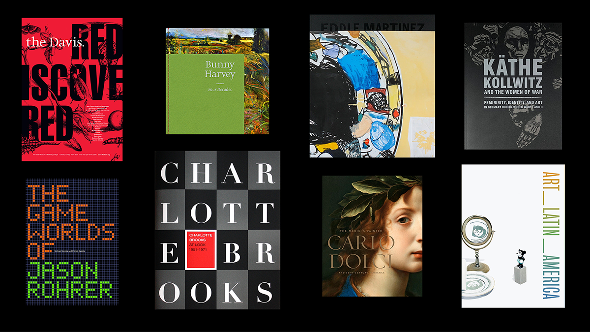 8 Exhibition Catalogue Covers